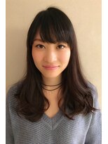 ロンド 銀座(Lond)&nbsp;ツヤ暗髪ワンカールロングスタイル 担当本田