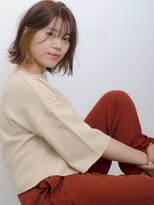 アビーヘアー 西大島店(abie hair)&nbsp;切りっぱなし外ハネボブ