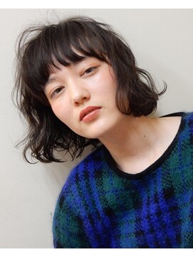 ヘアサロン ガリカ 表参道(hair salon Gallica) モテボブ！癖毛風パーマで外国人風ボブ