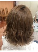 ウェーブセミ/ミルクチョコレート/ヘルシースタイル30代40代50代