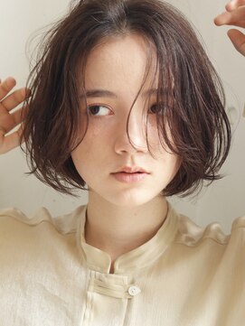 グリコ(grico) 抜け感たっぷり♪ゆるふわハラリボブ♪