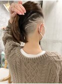 【Roijir 山岸】スキンフェード女子 刈り上げ女子