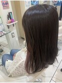 【目黒】ナチュラルブラウン×ペールピンク