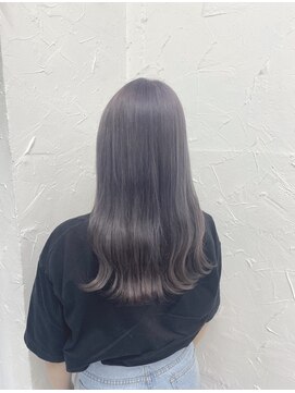 プライズ 表参道原宿店(prize) ラベンダーベージュくすみカラーハイトーンイルミナカラー