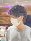 マッシュウルフ　パーマ