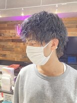 バイブス バイ ケンジ(vibes by KENJE)&nbsp;マッシュウルフ　パーマ