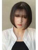 ドットハリス(.Hallis)&nbsp;大人可愛い前髪/ミディアム/ボブ/20代30代/原宿/表参道
