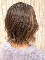 アース 川崎店(HAIR&MAKE EARTH)&nbsp;外ハネミディアム&ハイライト