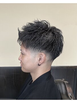 ヒロギンザ 秋葉原店(HIRO GINZA) アップバングフェード