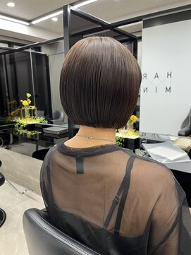 ハルキミナト ジャパン トウキョウ(HARUKI MINATO japan TOKYO) ぱつっとボブ