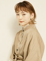 オンク 新宿(onk)&nbsp;黒髪/グレーベージュ/レイヤーロング/前髪パーマ[新宿駅]