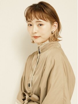 オンク 新宿(onk) 黒髪/グレーベージュ/レイヤーロング/前髪パーマ[新宿駅]