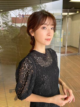 ヘアメイク シュシュ(Hair make chou chou) ミディアムヘアアレンジ/髪質改善/縮毛矯正/白髪ぼかし/白髪染め
