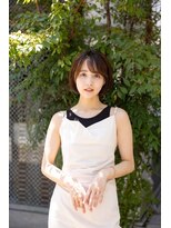 アンバー 池袋(amber)&nbsp;オリーブベージュ/ショートボブ/髪質改善[池袋駅]