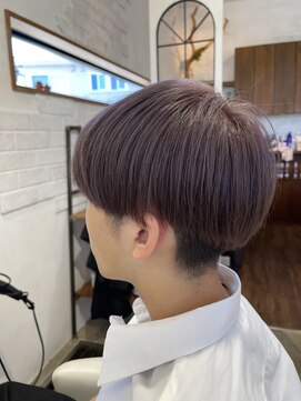 イツキ ヘアーデザイン(ITSUKI hair design) 2ブロマッシュ.グレーカラー.グレージュ