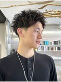 スパイキーショート/短髪パーマ/ピンパーマ【丸山武志】