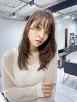 ファンナギンザ(FaNNa ginza) 20代30代40代/韓国シースルーレイヤー/前髪/髪質改善