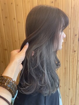 オアシス(oasis) 【oasisマミ】インナーカラーグレー/ケアブリーチ