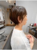 小顔ショート【ひばりヶ丘/ショート/ショートボブ/前髪カット】