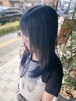 レオン(Re:ON)&nbsp;インナーカラー×ネイビーブルー