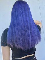 カリーナコークス 原宿 渋谷(Carina COKETH) ケアブリーチインナーカラー/ダブルカラーブルー/レイヤーカット