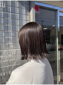切りっぱなしボブ