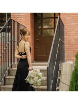 花嫁ヘアメイク　前撮りヘア　結婚式　ウェディング