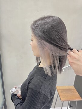 フェリア 渋谷(Feria) 【Feria渋谷】グレージュインナーカラー/イヤリングカラー