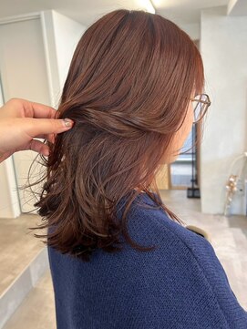 ミュラ(mulah) レッドブラウンこっくりカラー＊ブリーチなし暖色カラー/明大前