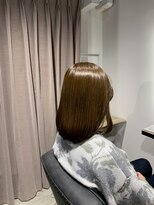 アリーズ シブヤ(ALLYS shibuya) オリーブベージュ×ミディアムスタイル