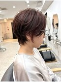 ショートカット/ショートボブ/白髪ぼかし/髪質改善/銀座