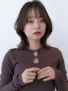 エースハバナ 渋谷(1 HAVANA) くびれヘア/20代30代大人かわいい/シフォンベージュ