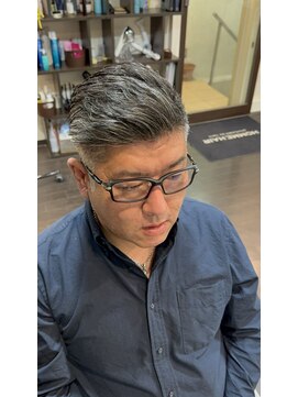 オムヘアーバイグルーマーズ(HOMME HAIR by GROOMER/S) コテパーマ・コームオーバー