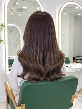 アオアクア バイ グルグル 小岩店(ao akua by GULGUL) 小岩/レイヤーカット/ダブルカラー/ブリーチなしカラー/顔周り