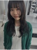 ロングパーマ