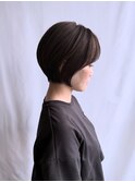 #【大人ショート】丸みと軽さのバランスが魅力◎