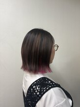 アジュガヘア(ajuga hair) インナー3Dカラー
