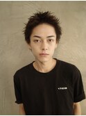 《セットを簡単に》スパイキーショート/ニュアンスパーマ