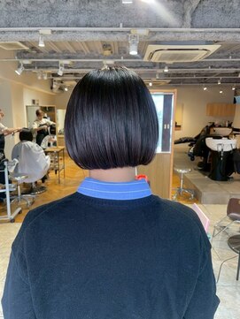 ムード(MOOD,) 暗めカラー/グランマッシュ[レイヤーカット/髪質改善/銀座]