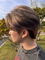 ヒート 佐久店(HEAT)&nbsp;エンドベージュ　＆　センターパート