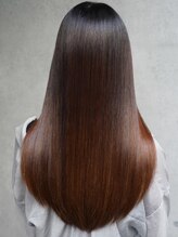 オーブヘアーセナ 鳥取店(AUBE HAIR cena) 20代・30代_韓国風くびれ巻きミディ