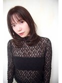 韓国ヘア/レイヤーカット/ワンホンヘア/前髪カット/髪質改善