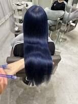 キオク(KIOX)&nbsp;水色カラー/ブルーカラー/栄/名古屋/ブリーチカラー/ハイトーン