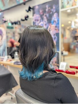 トーキョー オタクヘアー(TOKYO OTAKU HAIR) にじさんじ 渚トラウト/推しカラー/再現カラー/概念カラー/水色