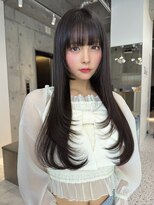 ロール 博多(Role)&nbsp;レイヤーカット小顔に見せるヘア/韓国ヘア/髪質改善/福岡/博多