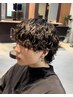 [平山指名限定] カット+ウルフパーマ[津田沼/メンズ/パーマ／サーフカール]