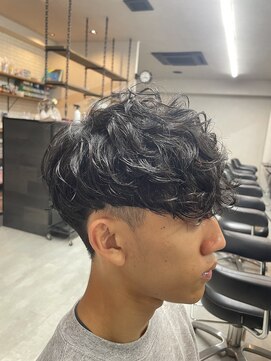 MEN’S HAIR/サーフカール/刈り上げセンター/千葉駅