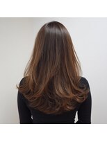 アイビー(ivy)&nbsp;ナチュラルローレイヤー/ブラウングラデーション