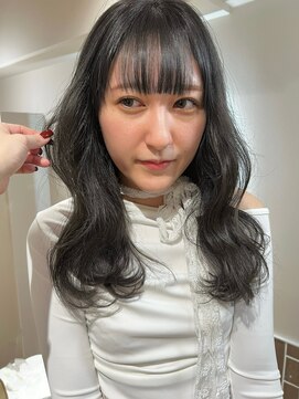 レーン(lane) 暗髪×波巻き