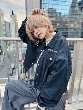 セレーネヘアー キョウト(Selene hair KYOTO) ボブ/外ハネ/グレージュ/ハイトーン